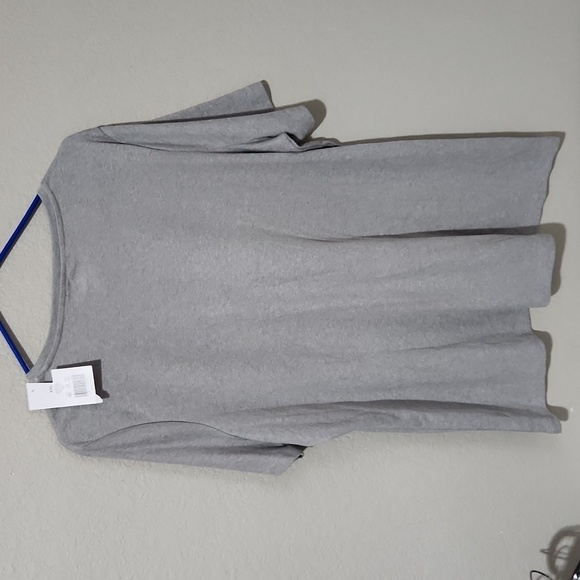 Kim Rogers Shirt Womens Size XXL Gray Stars t-shirt new short sleeve July 4th - Picture 3 of 10